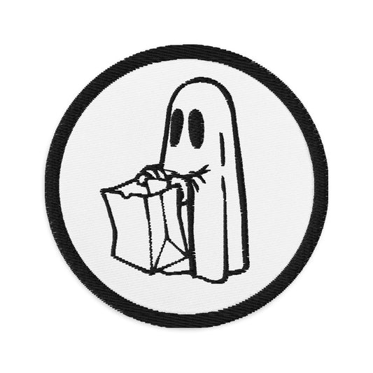 Ghost Embroidered patches - Random the Ghost