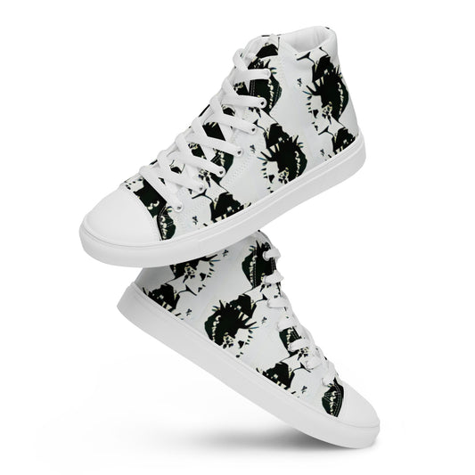 Men’s high top ❤️ canvas shoes - Random the Ghost