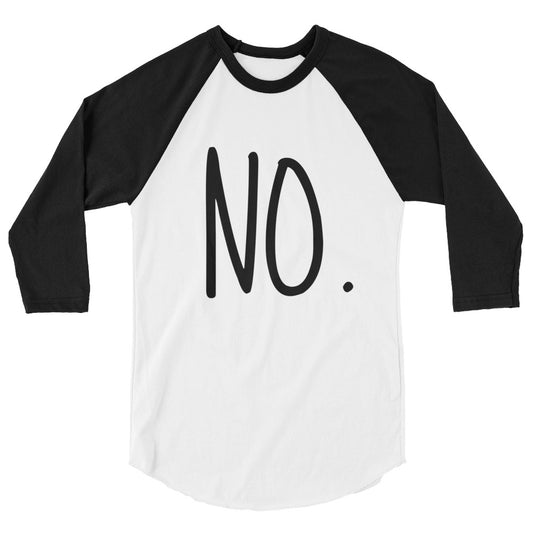 3/4 sleeve NO. shirt - Random the Ghost